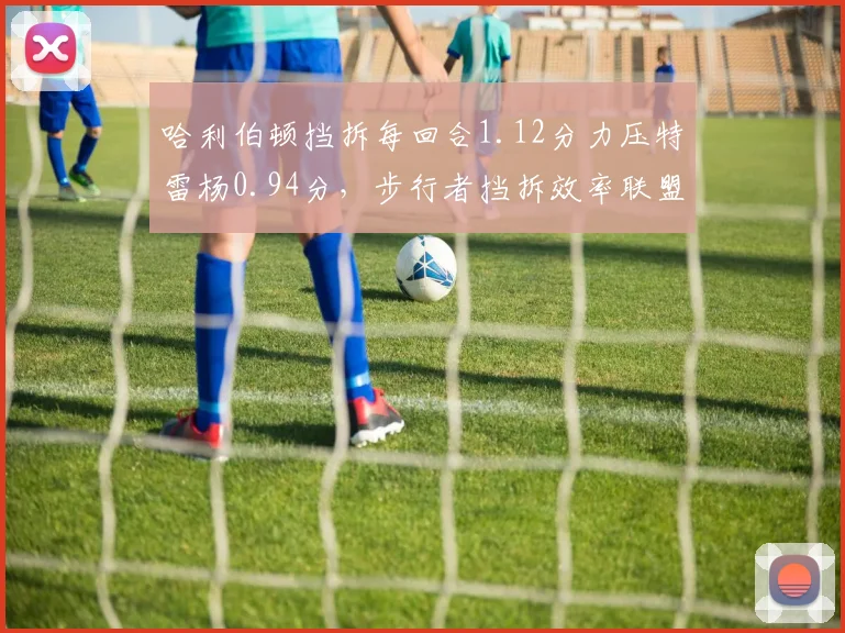 哈利伯顿挡拆每回合1.12分力压特雷杨0.94分，步行者挡拆效率联盟最佳